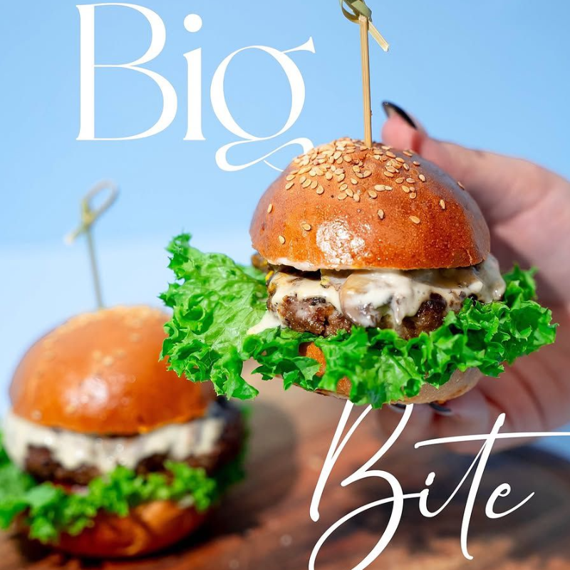 Mushroom burger
